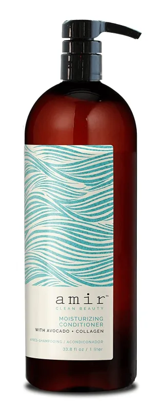 Condicionador Amir Clean Beauty Hidratante Com Abacate+colágeno - Não Informado - Higiene E Perfumaria