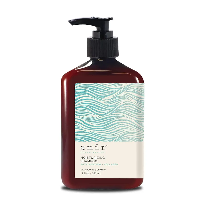 Shampoo Amir Clean Beauty Hidratante Com Abacate+colágeno 3 - Não Informado - Higiene E Perfumaria
