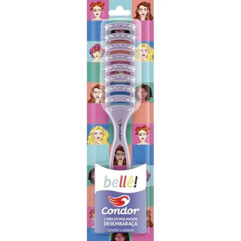 Escova para Cabelo Condor Bellê Ref.9722 un