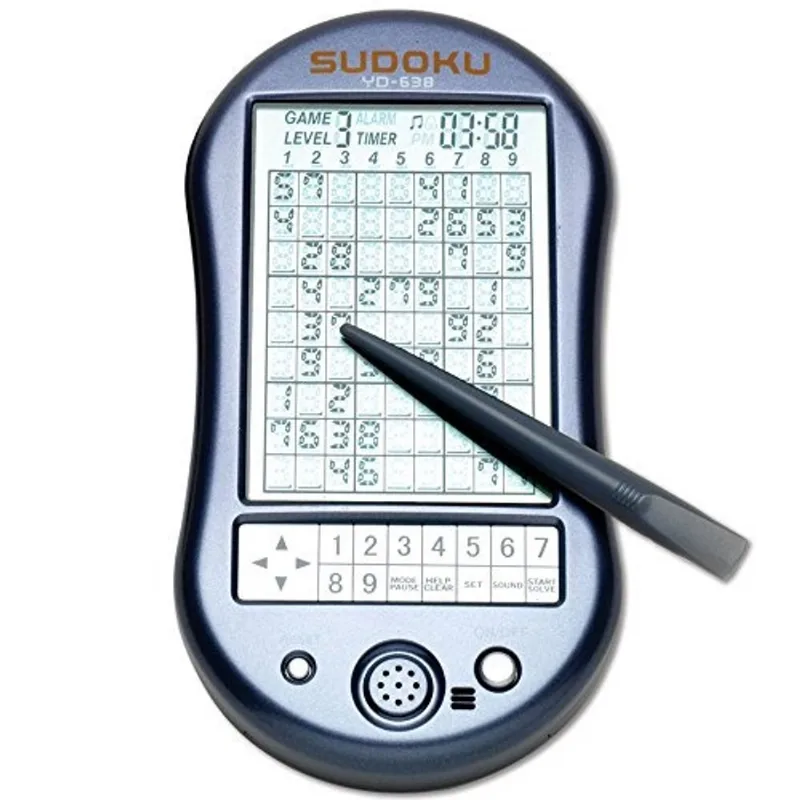 Jogo Portátil Sudoku Eletrônico Bits and Pieces Deluxe - Cinza