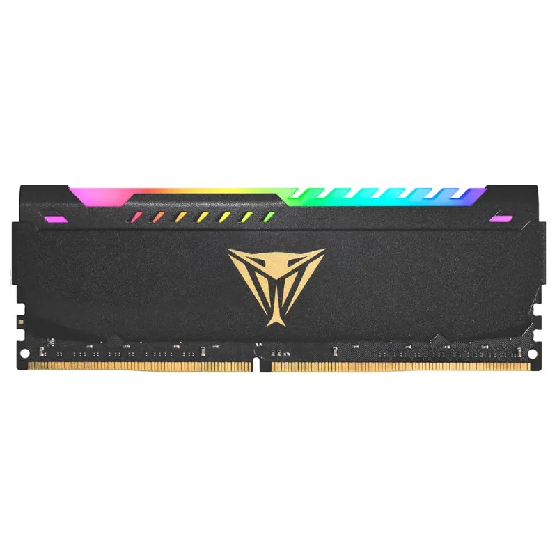 Memoria 16gb Ddr4 3600mhz Patriot Viper Stell Rgb Preto Pvsr416g360c0
