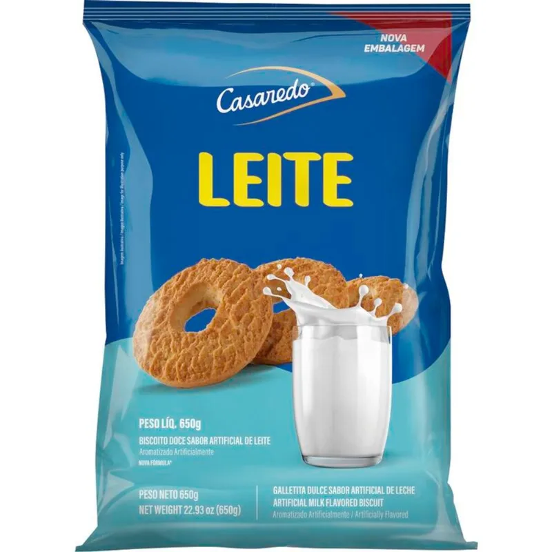 Biscoito Rosquinha Casaredo Leite 650g