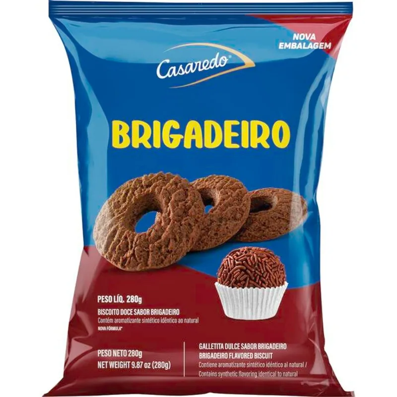 Biscoito Rosquinha Casaredo Brigadeiro 280g