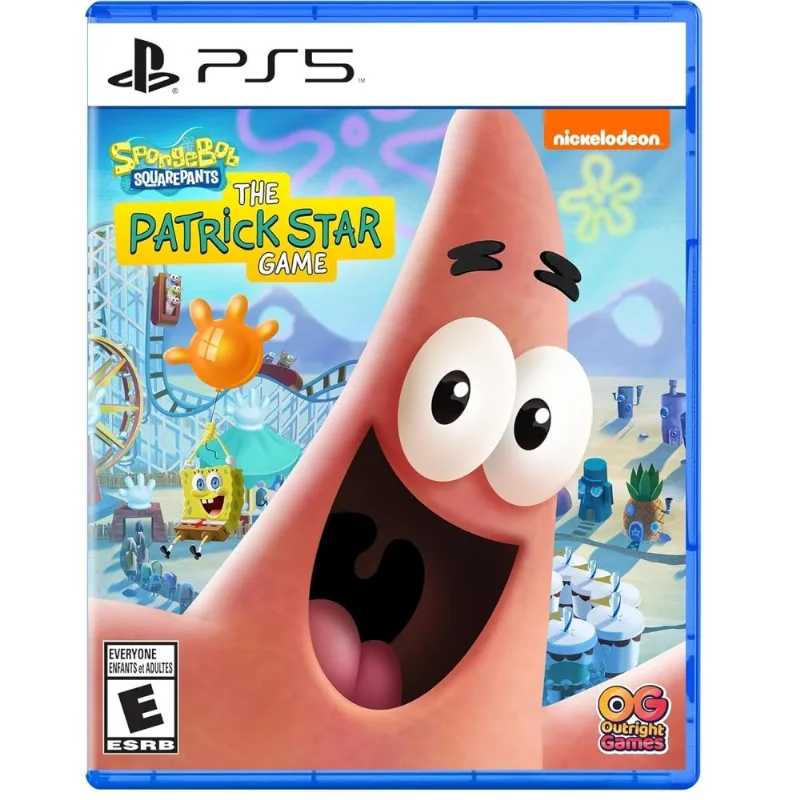 Bob Esponja Calça Quadrada A Patrick Star Game PS5 Midia Fisica