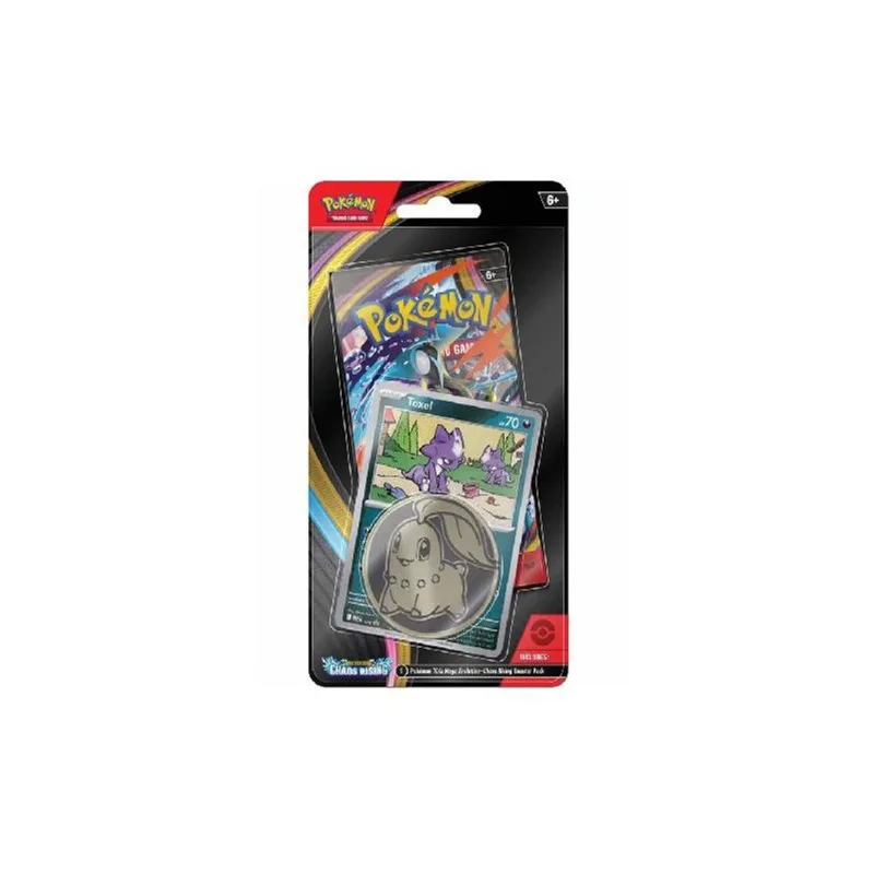 Jogo - Pokémon TCG - Mega Evolution - Chaos Rising - Checklane Blister - Inglês - Galápagos