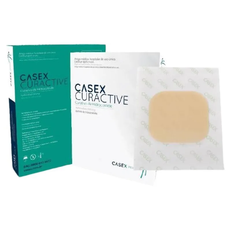 Kit 2 Unidades De Curativos Hidrocoloide 15cmx20cm Casex