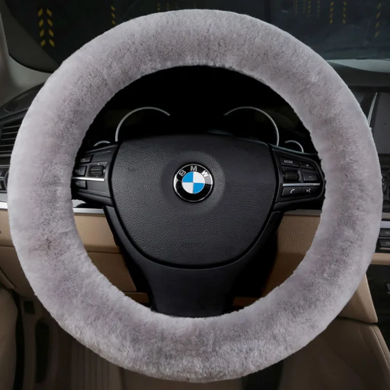 35-42cm De Diâmetro Adequado, Carro De Inverno Veludo De Lã Pura