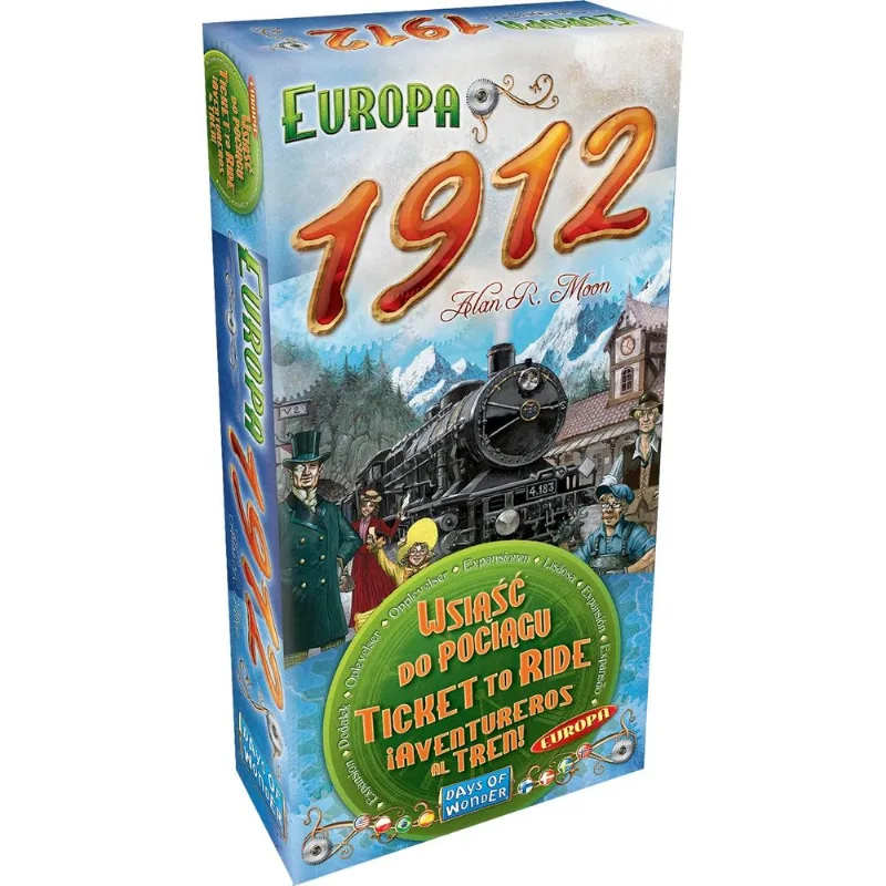 Expansão Ticket to Ride Europa 1912