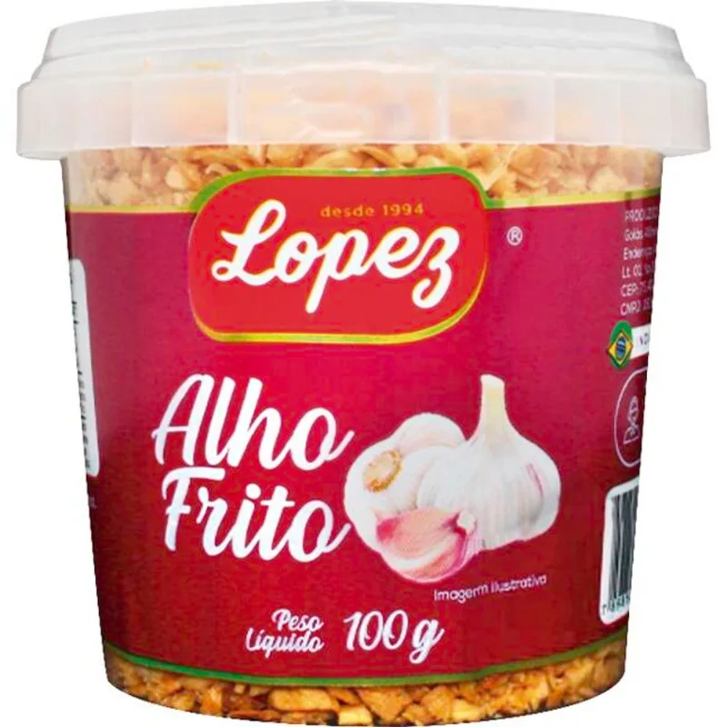 Alho Frito Lopez 100g