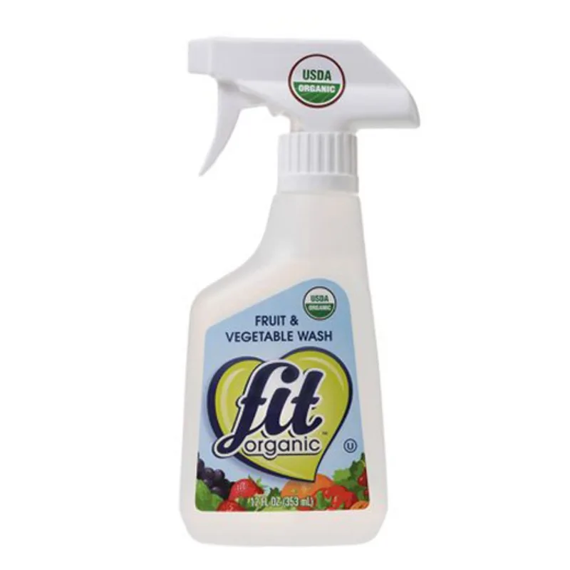 Spray De Lavagem De Frutas E Vegetais Fit 12 Fz Por Fit E Fresco