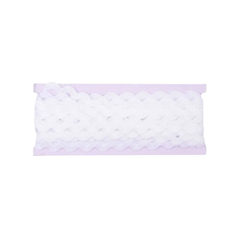 Sianinha 08Mm Em Poliester Com 10 Metros 209 - Branco Z9