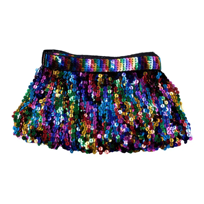 Franja De Paete 15Cm Multicolorida Com 4,5 Metros 829 - Preto Com Colorido