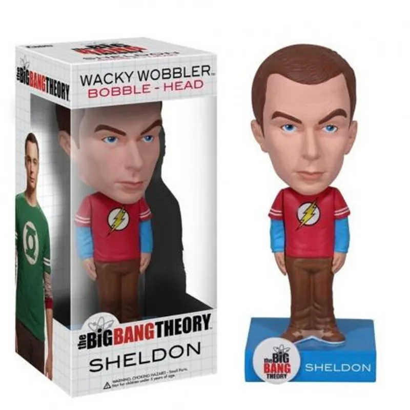 Sheldon Cooper - The Big Bang Theory - Funko Wacky Wobbler Hb Company