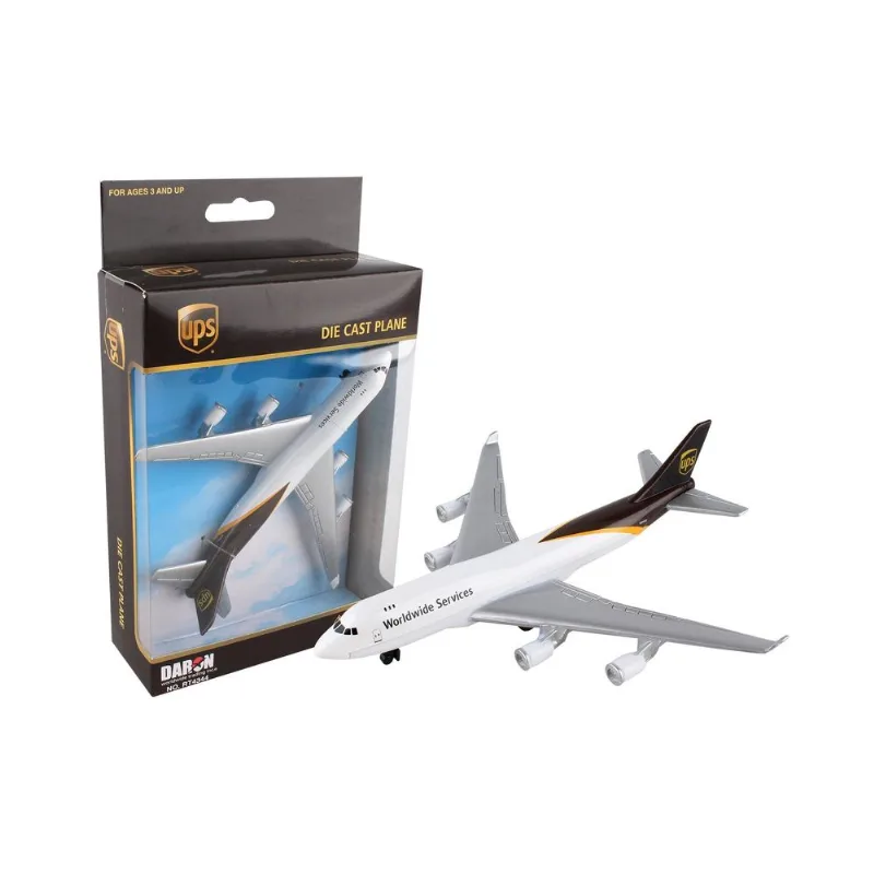 Miniatura Avião Daron Ups Worldwide Services Escala 1/200