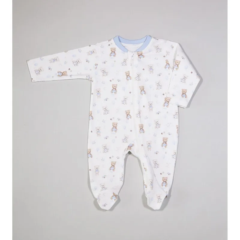 Macacão Urso Baby - 24532M Cru - 3