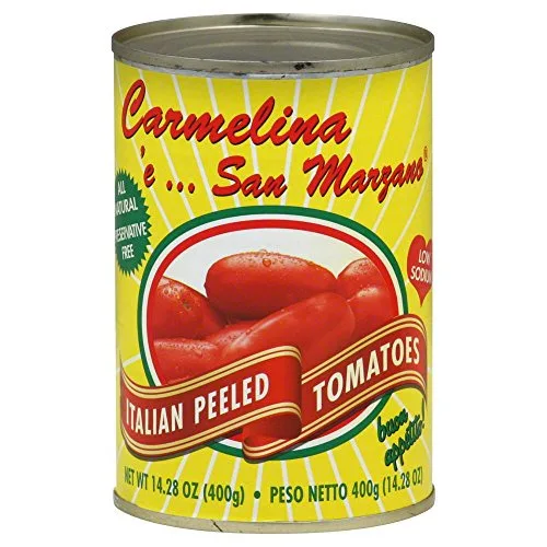 Tomate Pelati Selle Rosso S/p - CARMELINA E SAN MARZANO - Mercearia