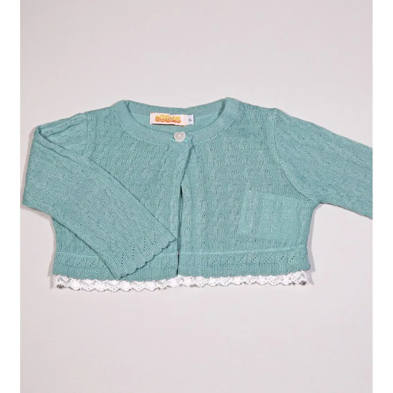 Casaquinho Bolero Delicado - 41762AB Verde Verde - P