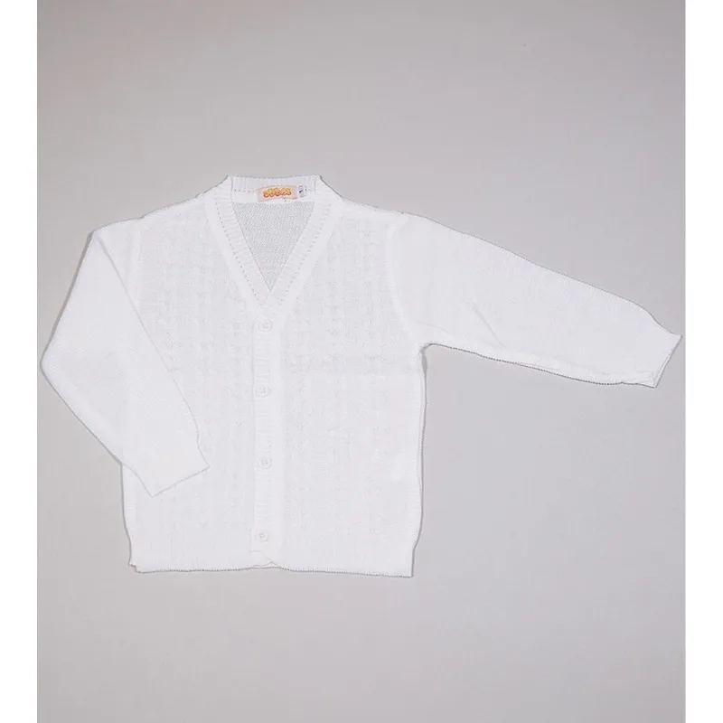 Casaco Delicado Noruega - 41768AB Branco Branco - G