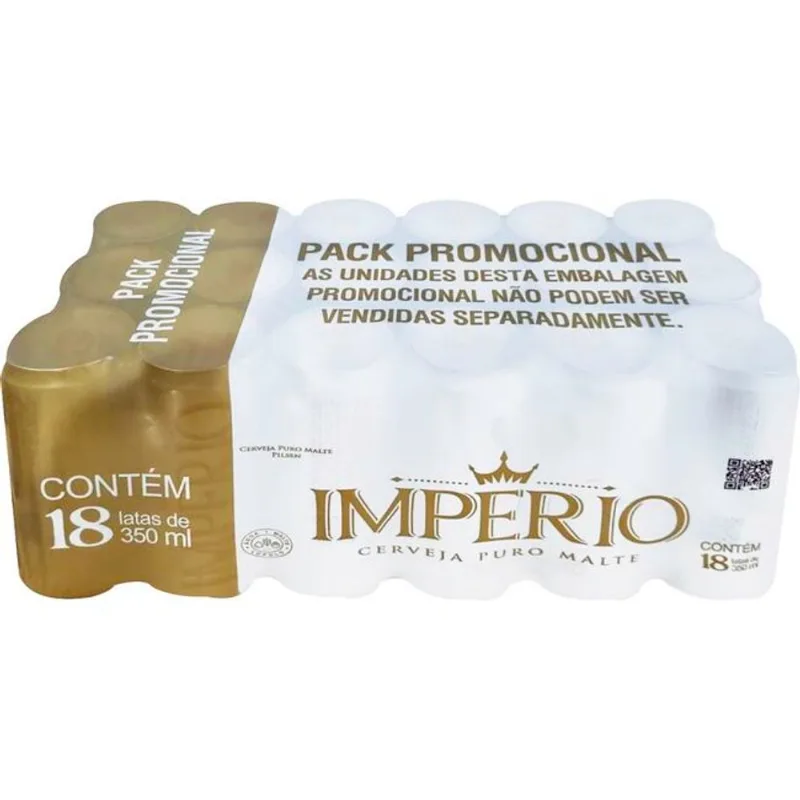 Cerveja Império Puro Malte 18x350ml