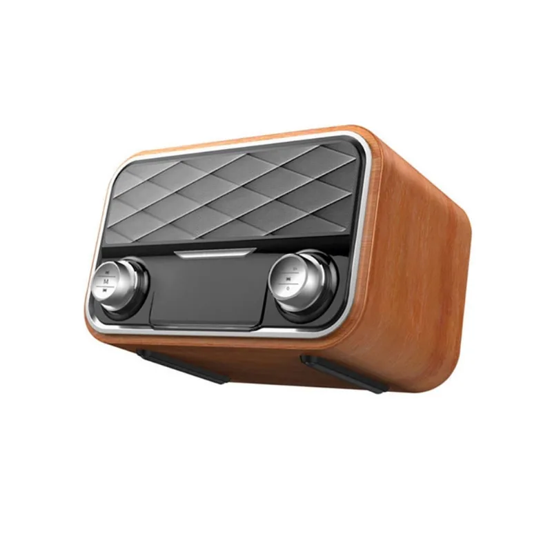 Alto-falante Bluetooth Estante de rádio retro portátil ao ar livre
