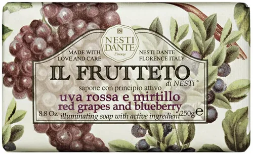 Il Frutteto Red Grapes And Blueberry Soap - SAPONERIA NESTI FIRENZE - Higiene E Beleza
