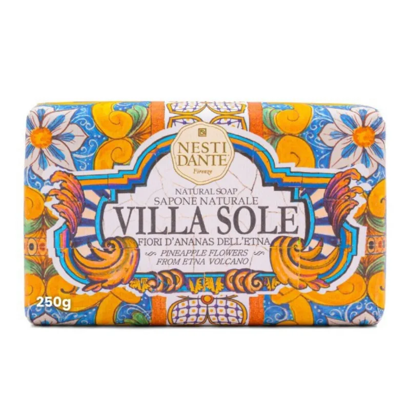 Sabonete em Barra Nesti Dante Villa Sole Fiori D'Ananas Dell'Etna 250g