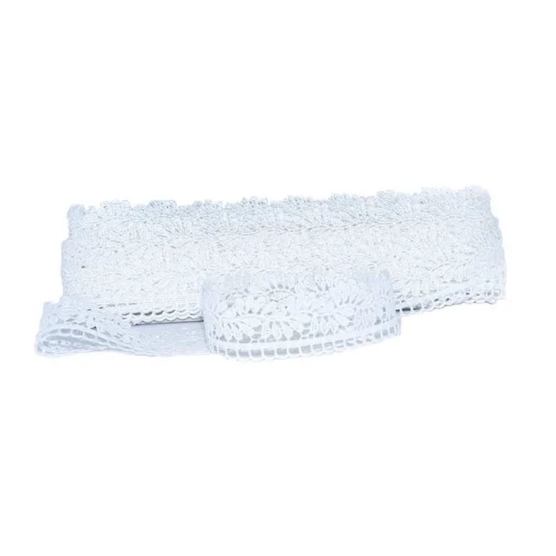 RENDA DE GUIPIR EM METRO 3.6CM 9MT 101 - Branco 101