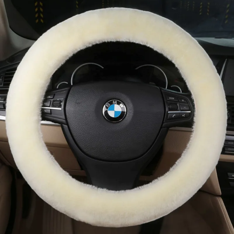 35-42cm De Diâmetro Adequado, Carro De Inverno Veludo De Lã Pura
