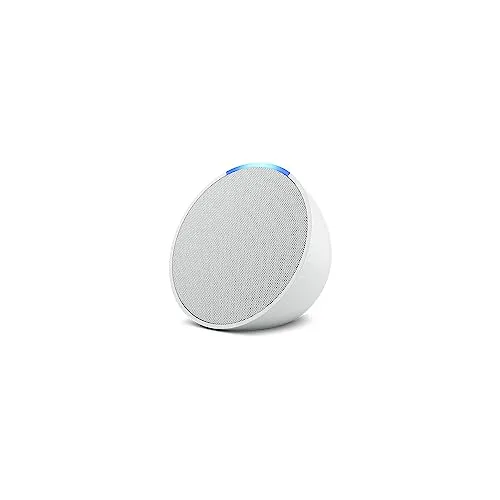 Amazon Echo Pop Com Assistente Virtual Alexa - Glacier White