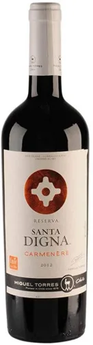 SANTA DIGNA RESERVA CARMÉNERE 750 ML - CARMENERE