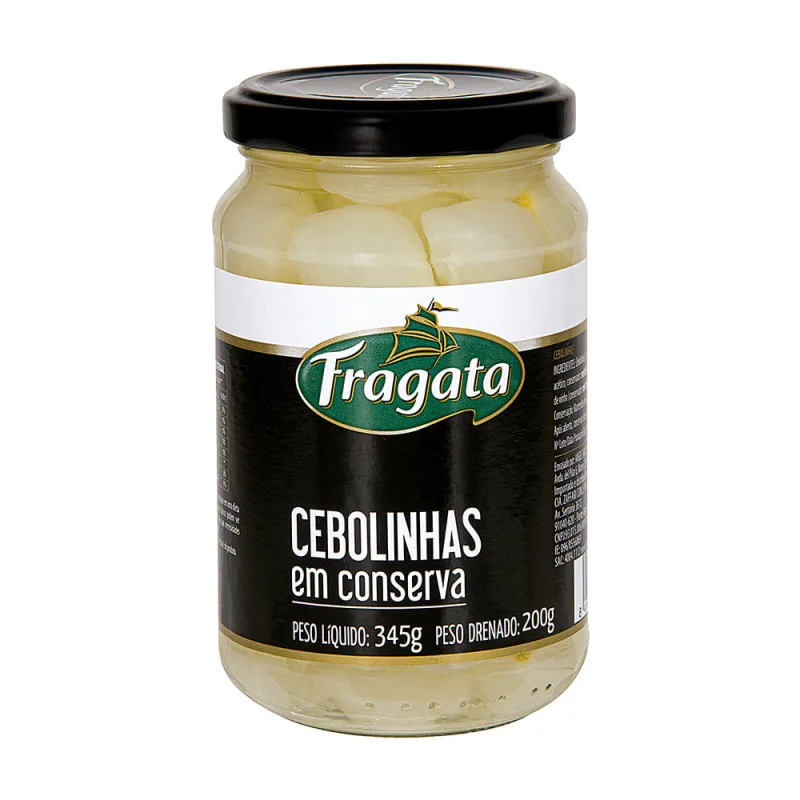 Cebolinha Branca em Conserva Fragata 200g - Fragata