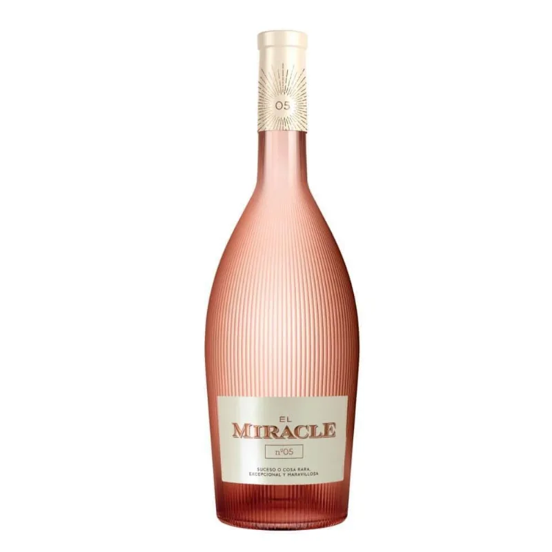 Vinho Rosé Espanhol Vicente Gandia El Miracle N°5 Bobal 750ml