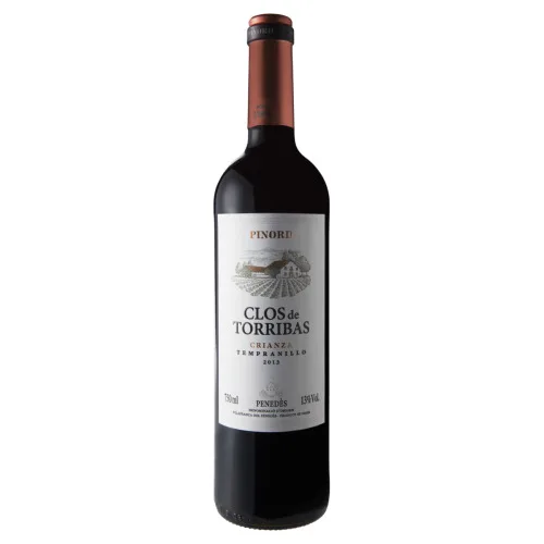 VINHO ESPANHOL TINTO CRIANZA CLOS DE TORRIBAS GARRAFA 750ML