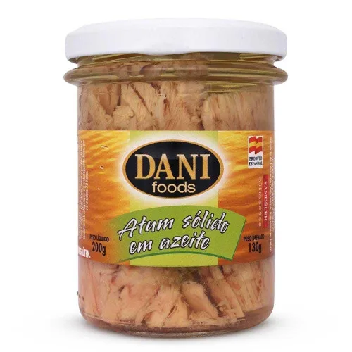 Atum Dani Foods Solido Em Azeite Vd 200gr - DANI