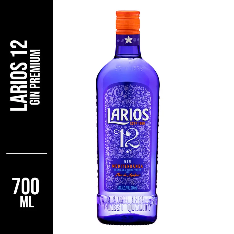 Gin Larios Premium 12 700ml
