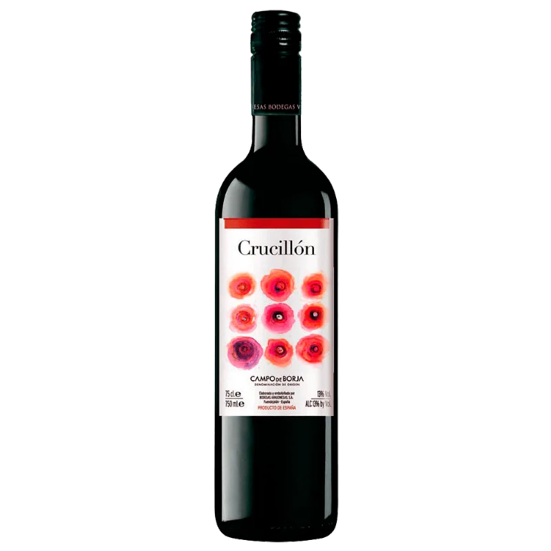 Vinho Espanhol Crucillon Campo de Borja Denominação de Origem Tinto 750ml