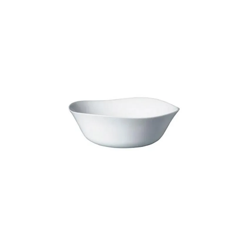 Saladeira pequena em vidro Bormioli Rocco Parma 11,5x11,5cm branco