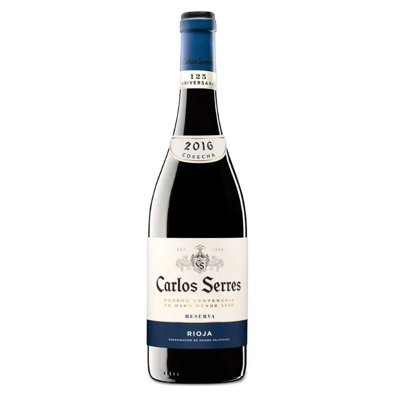 Vinho Tinto Espanhol Carlos Serres Reserva Rioja 750ml