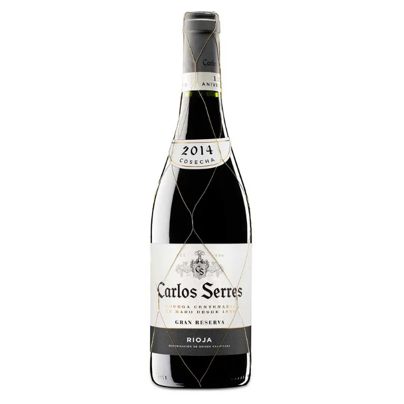 Vinho Tinto Espanhol Carlos Serres Gran Reserva Rioja 750ml
