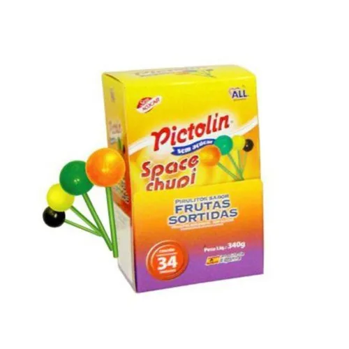 Pictolin Pirulito Diet Fruts Sort 33un 338 - PICTOLIN