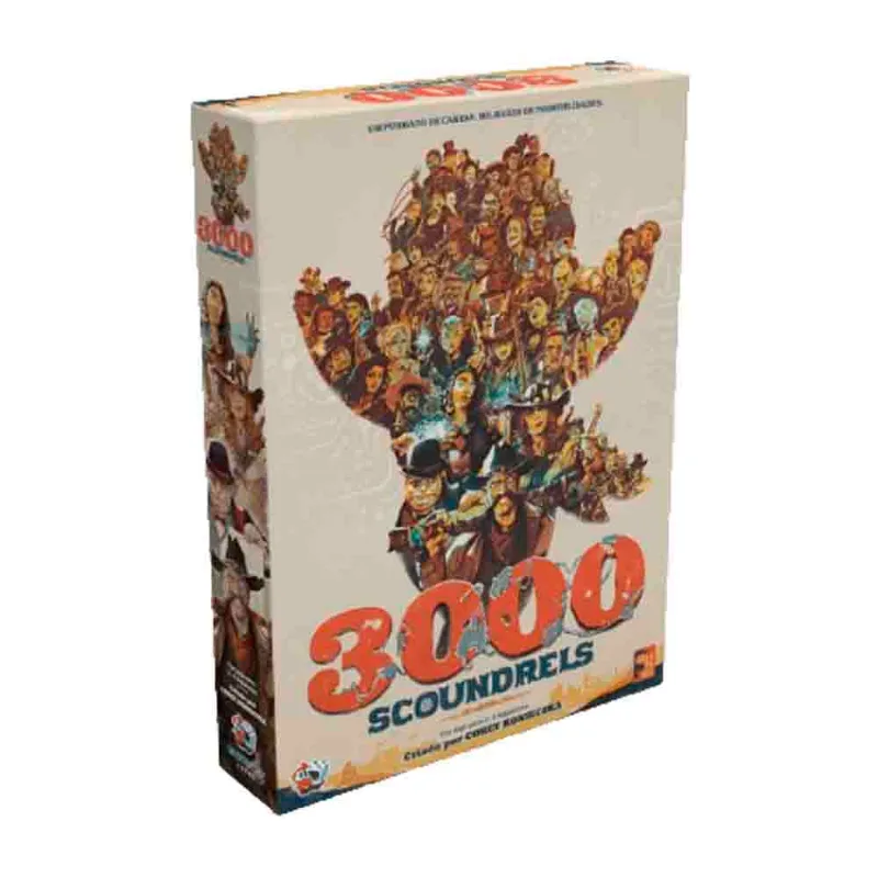 3000 Scoundrels Jogo de Tabuleiro Galapagos 3SC001