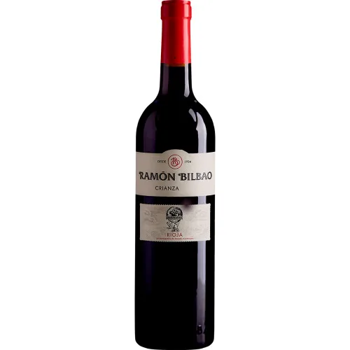 VINHO ESPANHOL TINTO RAMÓN BILBAO CRIANZA GARRAFA 750ML