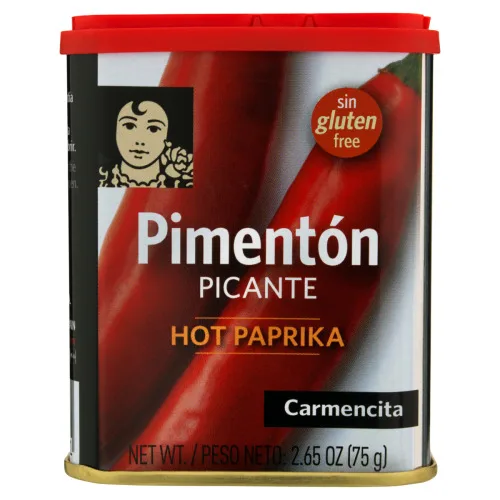 Pimentón Picante Carmencita Lata 75g - YULO TOYS INC