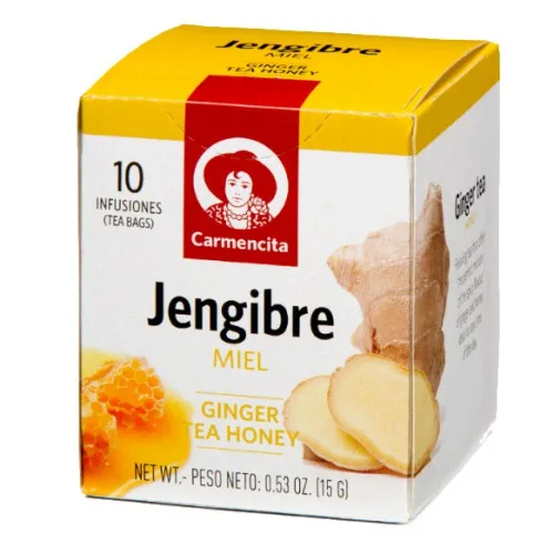 Cha Esp Carmencita Gengibre E Mel 15g - CARMENCITA