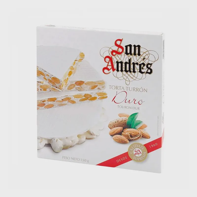 Torrone Disco Amêndoas San Andrés 150g