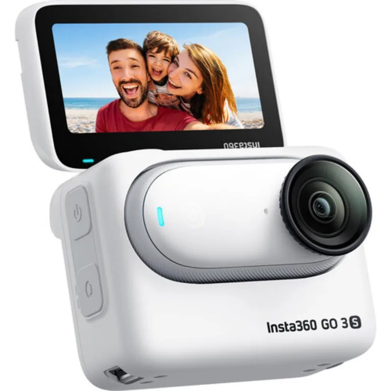 Câmera Insta360 Go 3S Action Camera (128Gb, Arctic White)