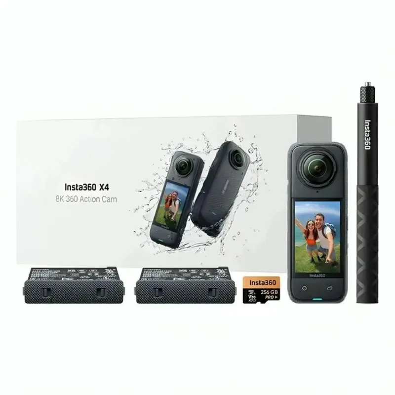Câmera Insta360 X4 360 8K Adventure Bundle