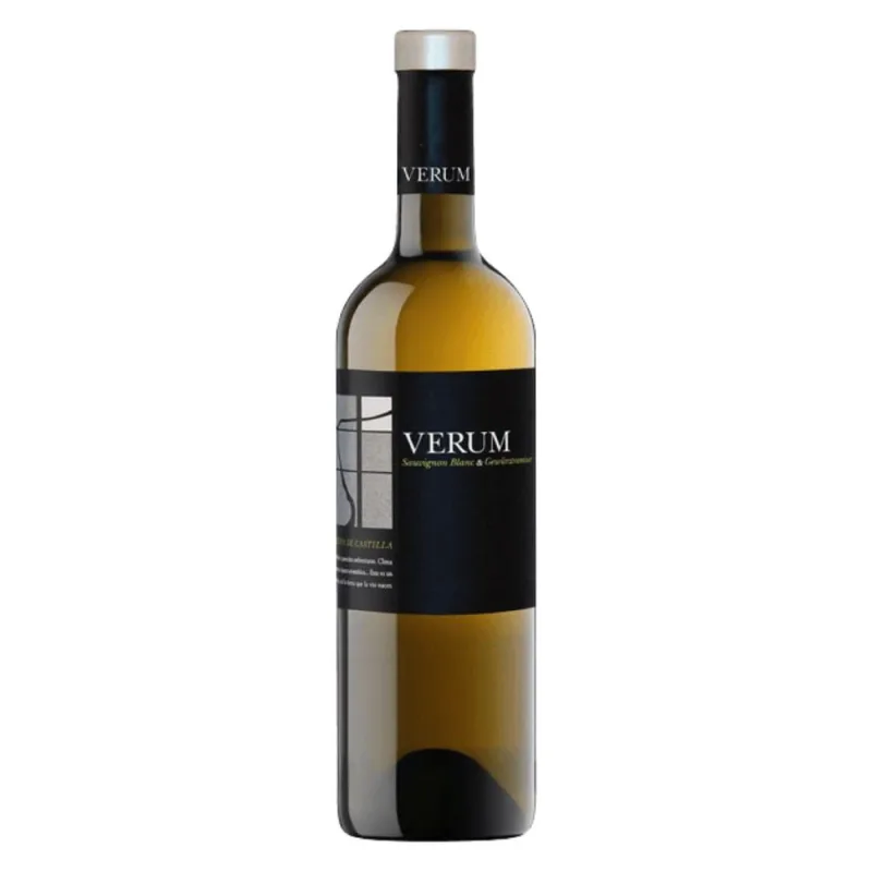 Vinho Espanhol Sauvignon Blanc & Gewürztraminer Verum 750ml - Verum