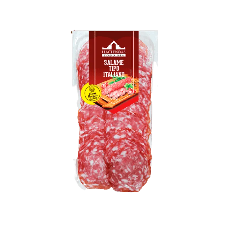 Salame Italiano Haciendas Fatiado 80g