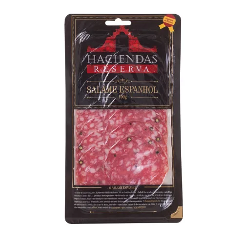 SALAME ESPANHOL RESERVA 100G HACIENDAS - RESERVA